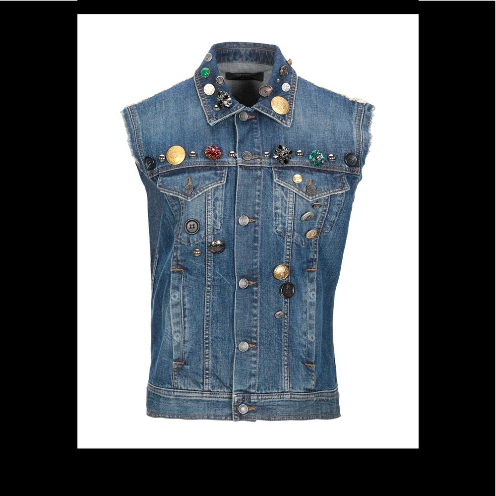 Dolce & Gabana Denim Vest